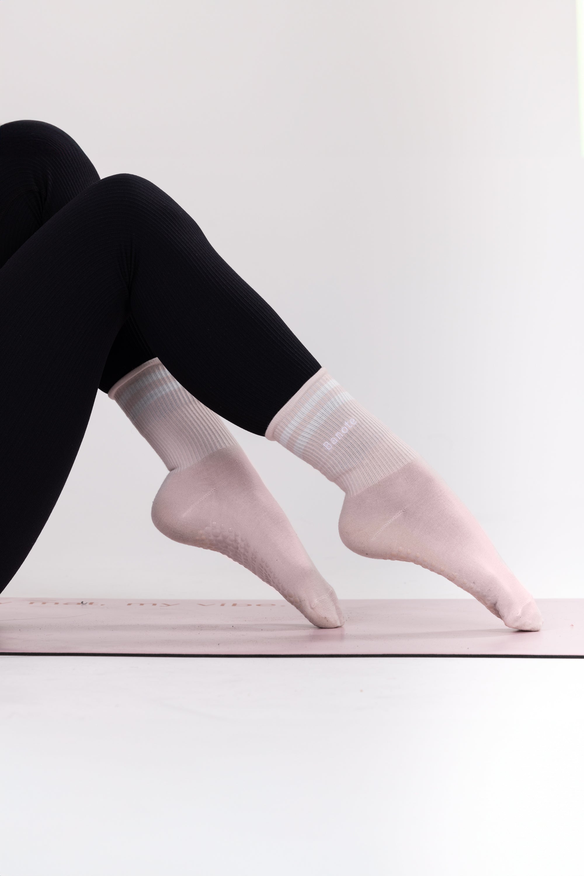 ZITFRI 3 Paires Chaussettes Pilates Yoga Chaussette Antidérapante Fee ZITFRI 3 Paires Chaussettes Pilates Yoga Chaussette Antidérapante Fee