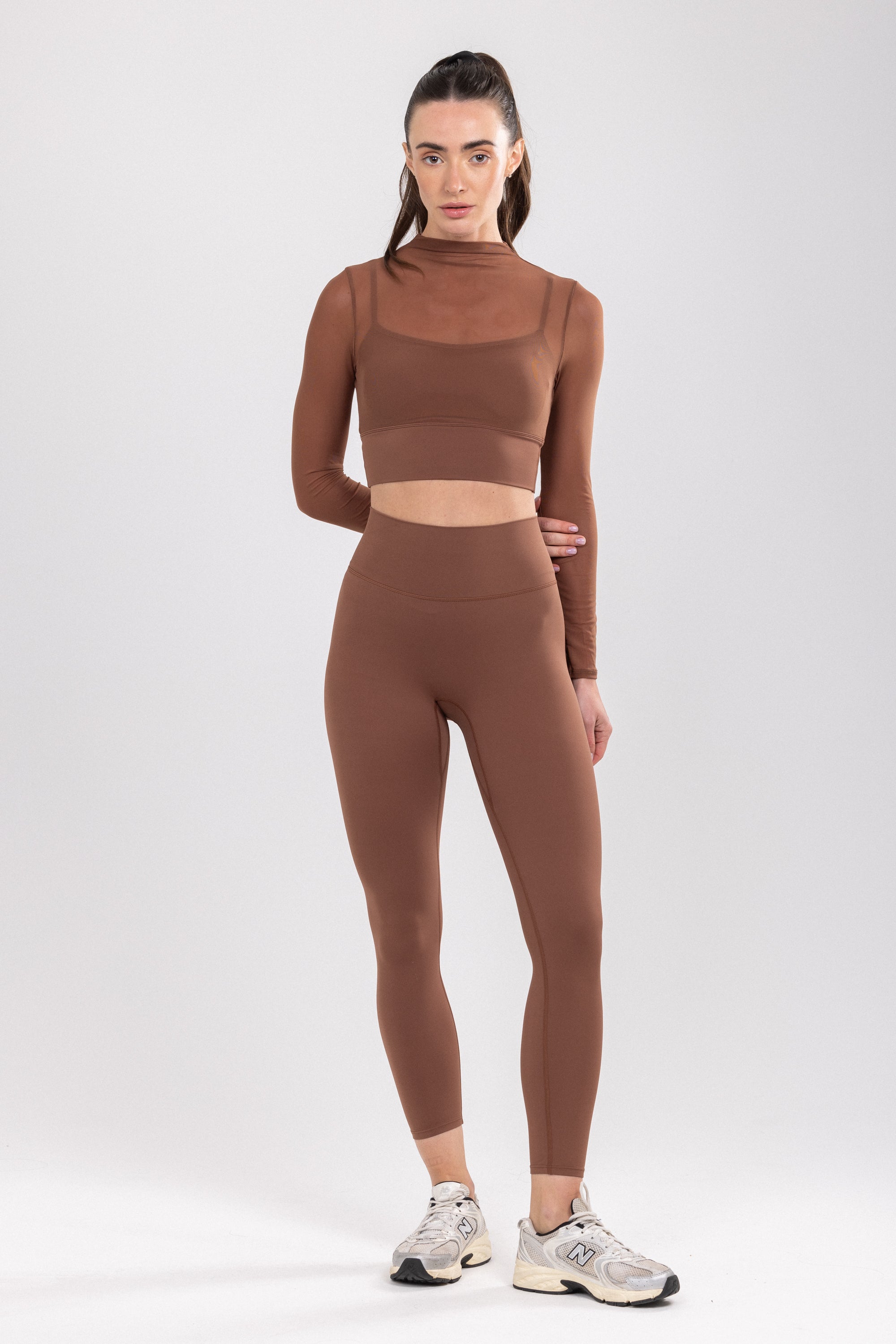 LEGGING IZABEL MARRON