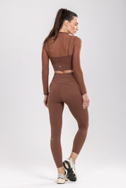 LEGGING IZABEL MARRON