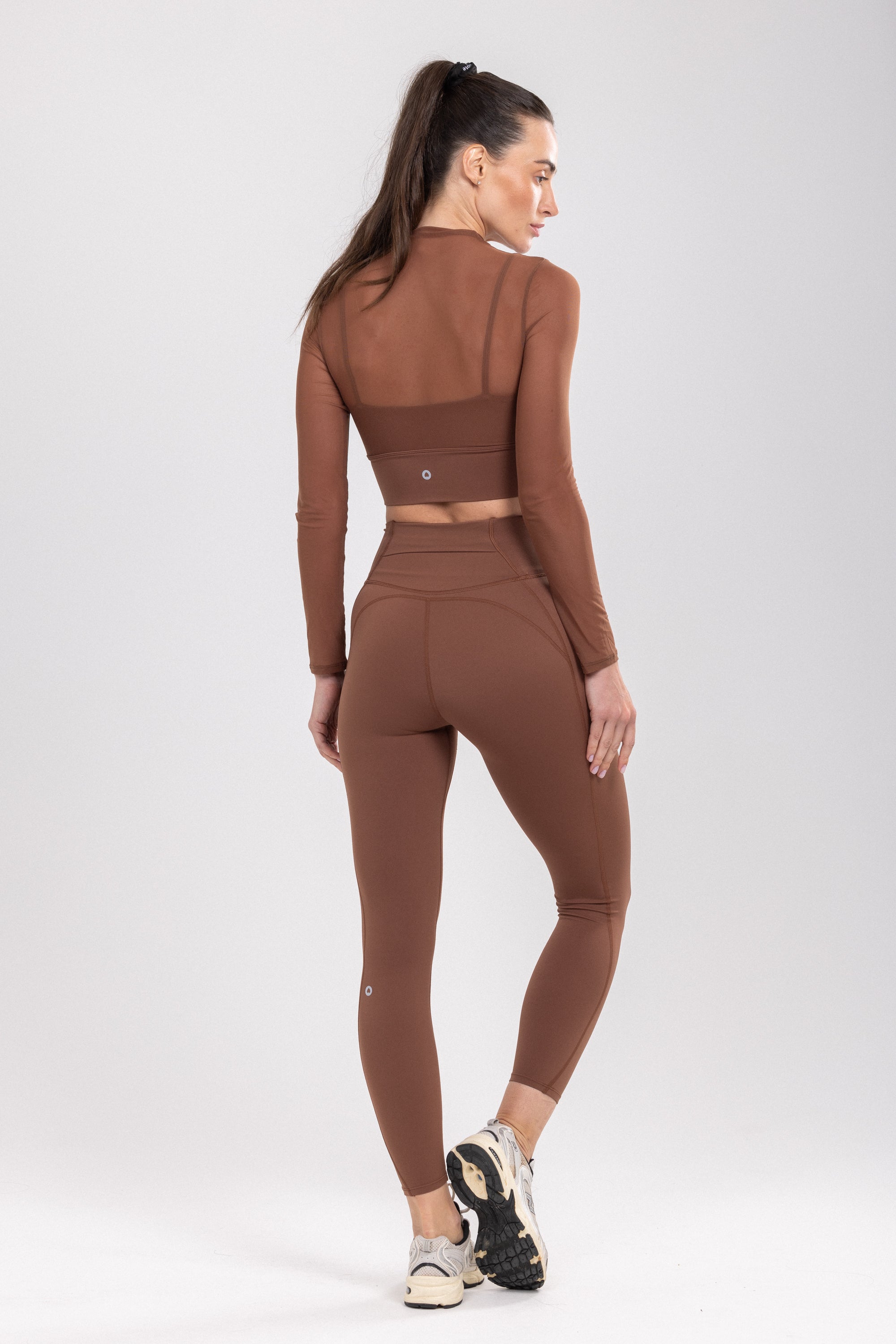 LEGGING IZABEL MARRON