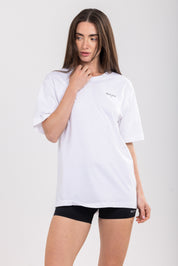 TEE-SHIRT COEUR BLANC