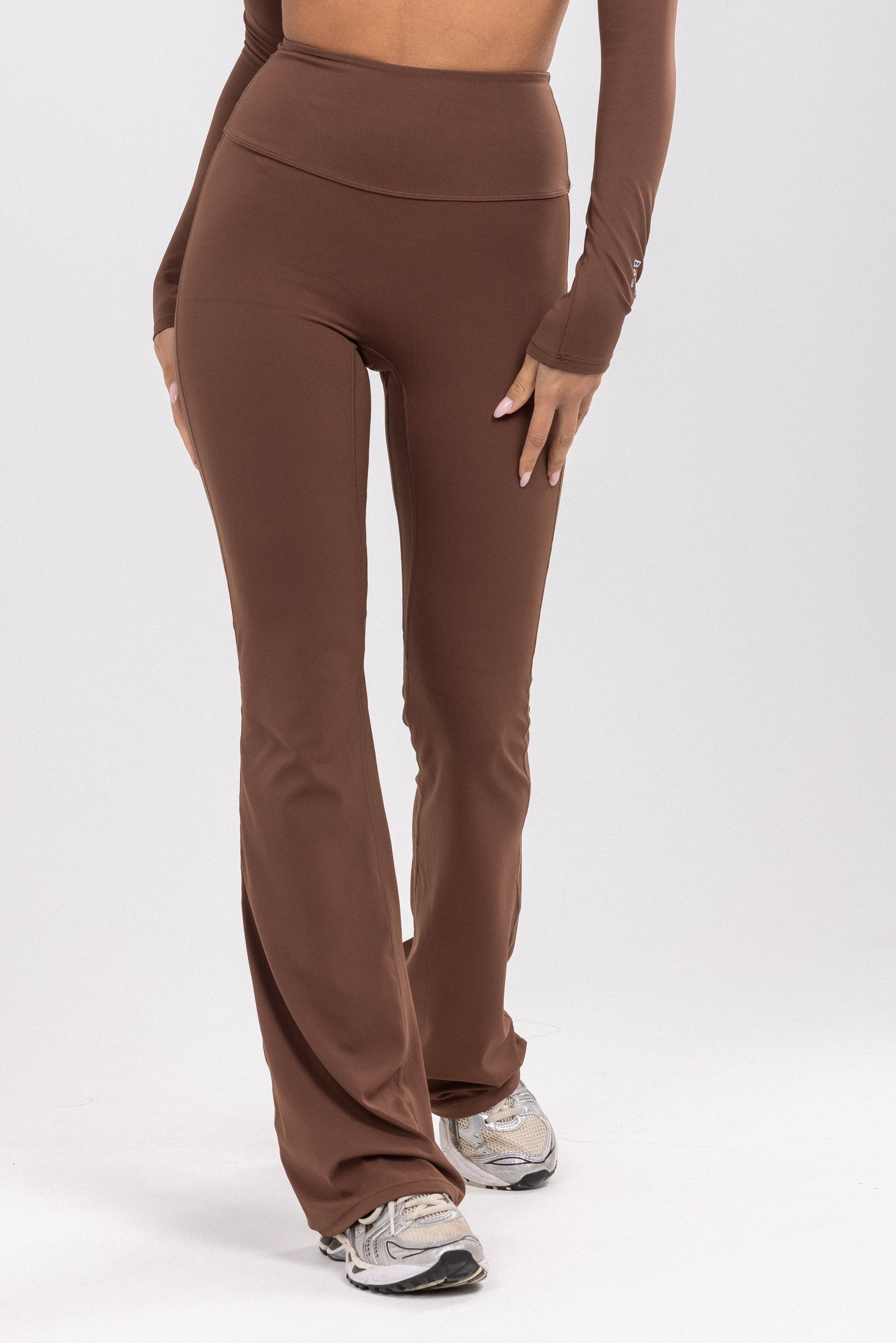 LEGGING CARLA FLAIRE MARRON