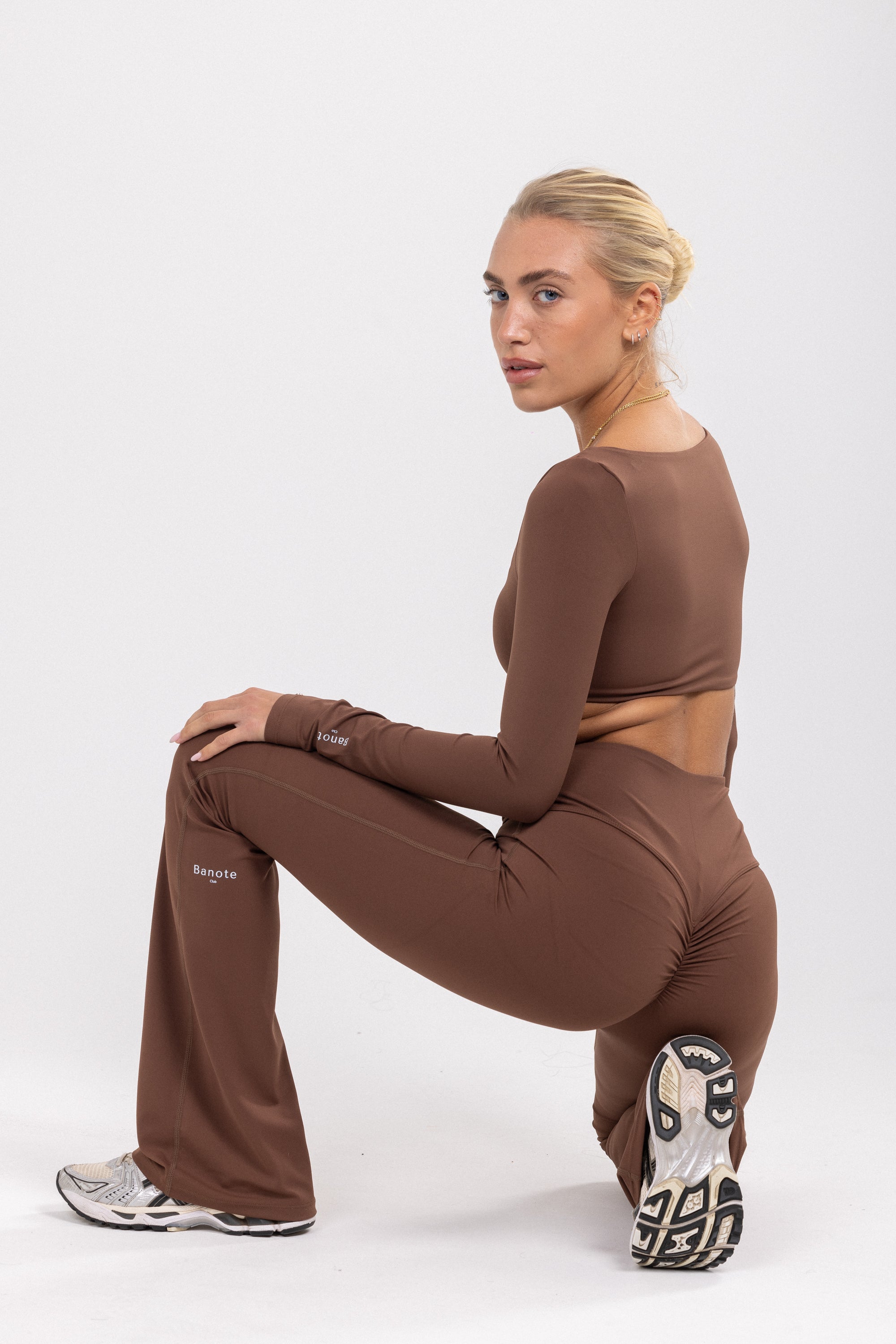 LEGGING CARLA FLAIRE MARRON