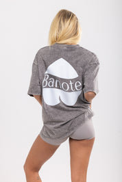 TEE-SHIRT COEUR GRIS