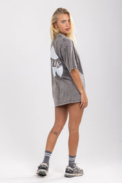 TEE-SHIRT COEUR GRIS