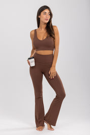 LEGGING CELESTE MARRON