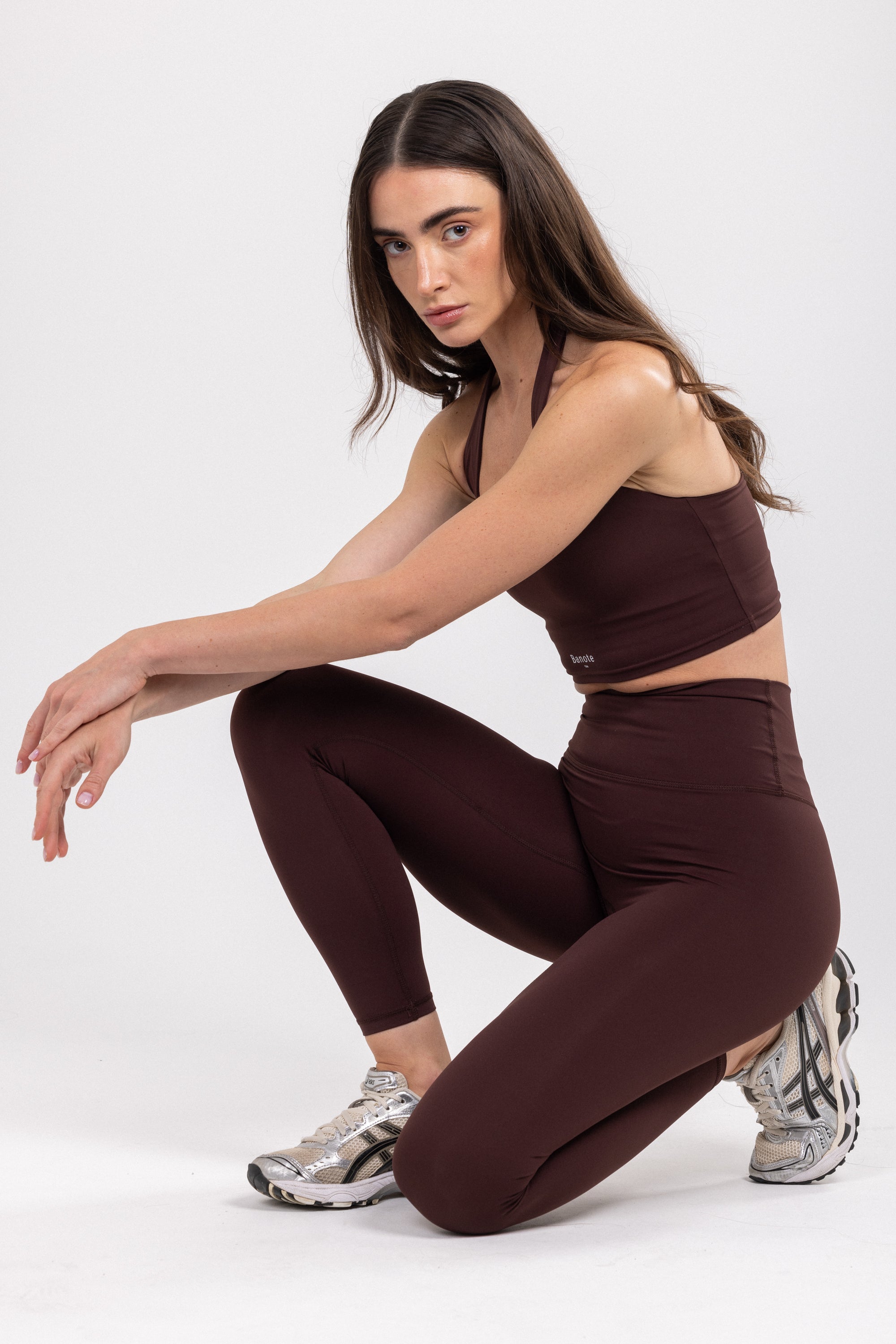 LEGGING AMBER MARRON